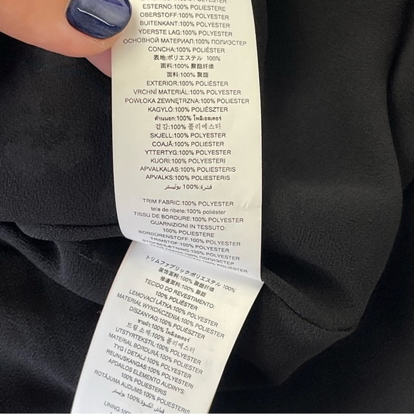 MICHAEL Michael Kors black green long sleeve mini dress fit & flare size M - Picture 14 of 14